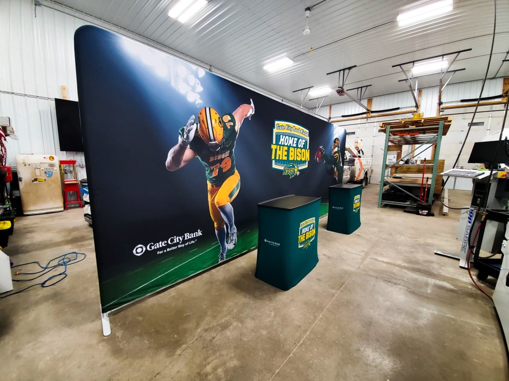 Trade show backdrop