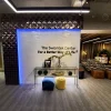 LED architectural lighting highlighting interior wall features in commercial building Fargo ND